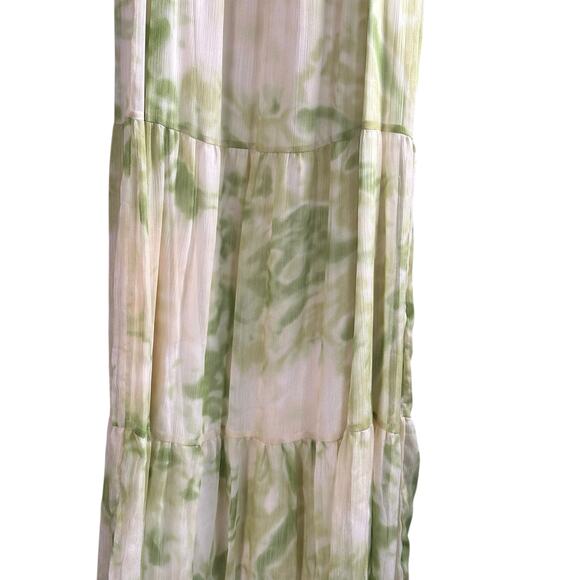 Line & Dot Green Tie-Dye Maxi Dress - Picture 8 of 11